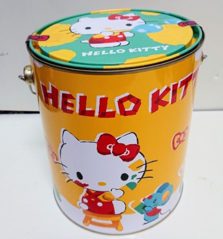 Hello kitty 風脆燒禮桶  童趣款 【Hello Kitty】 【海苔口味 】 【伴手禮】