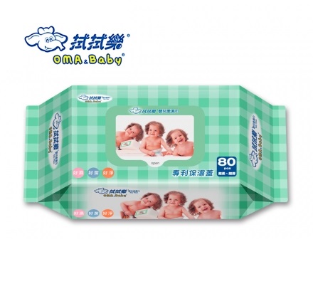 拭拭樂-超柔超厚嬰兒柔濕巾-專利保濕蓋80抽*12包 免運優惠中